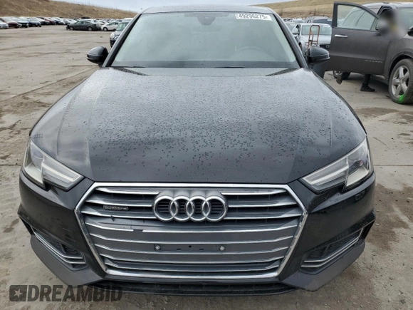 2017 Audi A4 Season of Audi Premium with VIN WAUDNAF4XHN043484, listed as a Copart auction lot 49296275 with 58,738 mi miles and Salvage Title. Bid and sale history available at carsss.com. Image 5.