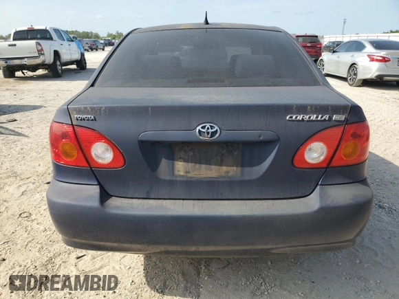 2004 Toyota Corolla CE with VIN 1NXBR32E64Z219676, listed as a Copart auction lot 54433135 with 187,495 mi miles and Salvage Title. Bid and sale history available at DreamBid. Image 6.