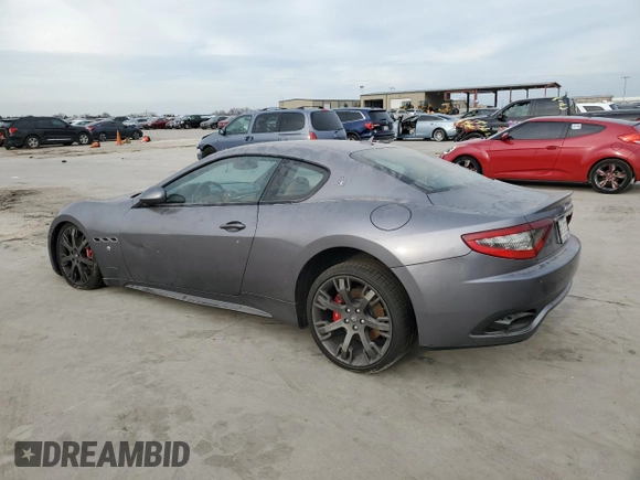 2015 Maserati GranTurismo Sport с VIN ZAM45VLA7F0141088, выставлен на аукционе Copart как лот 42496054 с пробегом 35 451 миль миль и . История ставок и продаж доступна на DreamBid. Изображение 2.