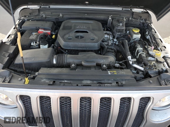 2019 Jeep Wrangler Unlimited Sahara with VIN 1C4HJXEN0KW616942, listed as a Copart auction lot 63501755 with 57,095 mi miles and Salvage title. Bid and sale history available at DreamBid. Image 12.