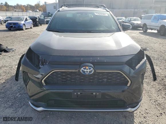 2022 Toyota RAV4 Prime SE with VIN JTMAB3FV8ND104366, listed as a Copart auction lot 77620584 with NaN miles and Salvage Title. Bid and sale history available at carsss.com. Image 5.
