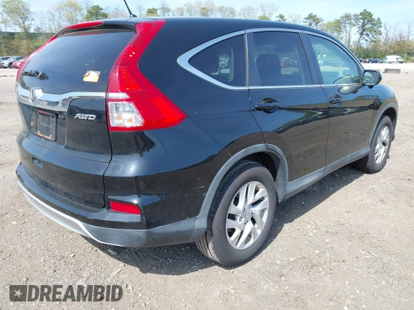 2015 Honda CR-V EX with VIN 2HKRM4H56FH705304, listed as a IAAI auction lot 42172784 with 45,261 mi miles and . Bid and sale history available at DreamBid. Image 4.