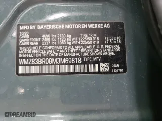 2021 MINI Countryman Cooper S with VIN WMZ83BR08M3M69818, listed as a Copart auction lot 49461025 with 31,418 mi miles and Salvage Title. Bid and sale history available at carsss.com. Image 12.