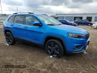 2020 Jeep Cherokee Altitude with VIN 1C4PJMLN9LD544729, listed as a Copart auction lot 50588865 with 72,634 mi miles and Salvage title. Bid and sale history available at DreamBid. Image 4.