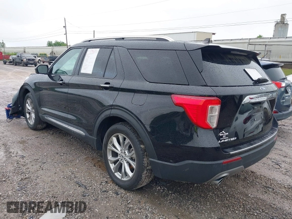 2022 Ford Explorer Limited z VIN 1FMSK7FH0NGA30831, wystawiony jako IAAI lot #42091349 z przebiegiem 43 933 mil mil oraz . Historia ofert i sprzedaży dostępna na DreamBid. Obrazek 3.