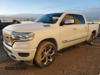 2019 Ram 1500 Limited z VIN 1C6SRFHT5KN692740, wystawiony jako Copart lot #42089105 z przebiegiem 84 398 mil mil oraz Szkoda całkowita • Salvage title. Historia ofert i sprzedaży dostępna na DreamBid. Obrazek 1.