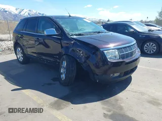 2007 Lincoln MKX with VIN 2LMDU88C47BJ35221, listed as a IAAI auction lot 41974785 with 160,257 mi miles. Bid and sale history available at carsss.com. Image 1.