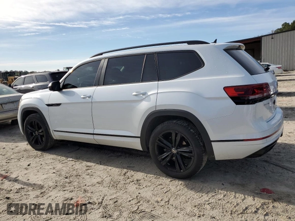 2023 Volkswagen Atlas SEL R-Line Black z VIN 1V2SR2CA0PC551521, wystawiony jako Copart lot #48401585 z przebiegiem 34 323 mil mil oraz Szkoda całkowita • Salvage title. Historia ofert i sprzedaży dostępna na DreamBid. Obrazek 2.