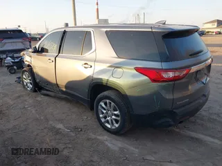 2018 Chevrolet Traverse LS with VIN 1GNERFKW1JJ234585, listed as a IAAI auction lot 41765298 with 129,086 mi miles. Bid and sale history available at carsss.com. Image 3.