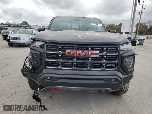 2024 GMC Canyon 4WD AT4 with VIN 1GTP6DEK9R1170928, listed as a Copart auction lot 77978644 with 0 mi miles and Salvage Title. Bid and sale history available at carsss.com. Image 5.