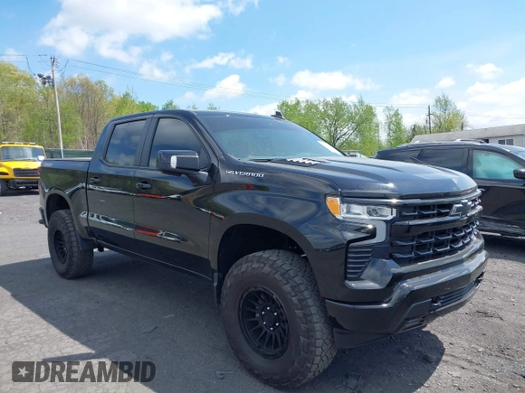 2023 Chevrolet Silverado 1500 RST with VIN 1GCUDEEL0PZ196324, listed as a IAAI auction lot 42187329 with 28,618 mi miles and . Bid and sale history available at DreamBid. Image 1.