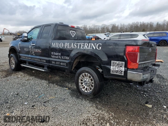 2022 Ford F-250 XL with VIN 1FT7X2B69NEF95657, listed as a Copart auction lot 50950495 with 44,978 mi miles and Salvage Title. Bid and sale history available at DreamBid. Image 2.