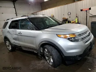 2014 Ford Explorer XLT with VIN 1FM5K8D85EGA66813, listed as a Copart auction lot 42900615 with 129,286 mi miles and Salvage Title. Bid and sale history available at carsss.com. Image 4.