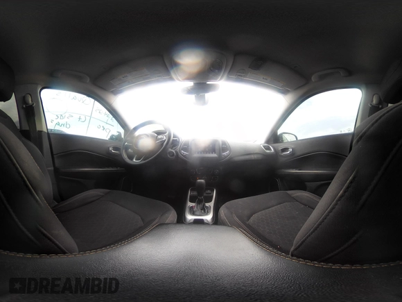 2018 Jeep Compass Sport with VIN 3C4NJCAB9JT339316, listed as a IAAI auction lot 41710918 with 130,344 mi miles. Bid and sale history available at carsss.com. Image 18.