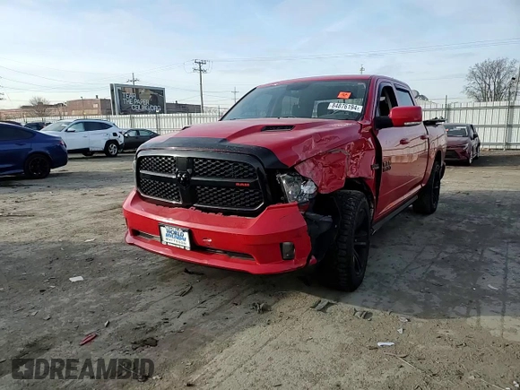 2018 Ram 1500 Night with VIN 1C6RR7MT0JS130142, listed as a Copart auction lot 84876194 with 120,814 mi miles and Salvage Title. Bid and sale history available at carsss.com. Image 11.