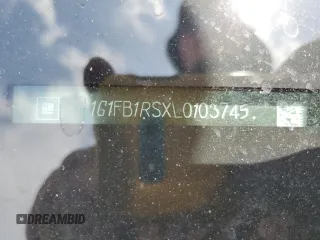 2020 Chevrolet Camaro 1LT z VIN 1G1FB1RSXL0103745, wystawiony jako Copart lot #60452065 z przebiegiem Nie podano mil oraz Czysty tytuł • Clean title. Historia ofert i sprzedaży dostępna na DreamBid. Obrazek 12.