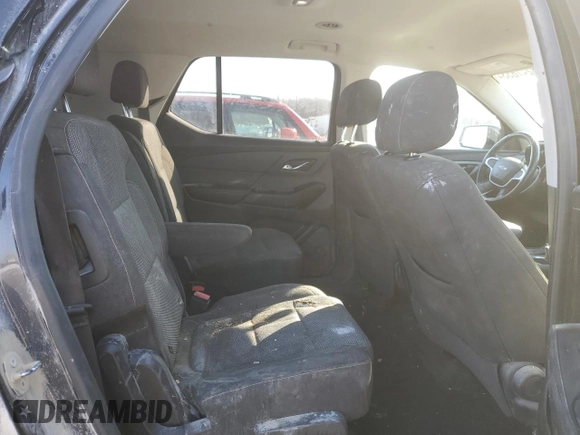 2019 Chevrolet Traverse LT Cloth with VIN 1GNEVGKW3KJ243291, listed as a Copart auction lot 82476534 with 131,729 mi miles and Salvage Title. Bid and sale history available at carsss.com. Image 11.