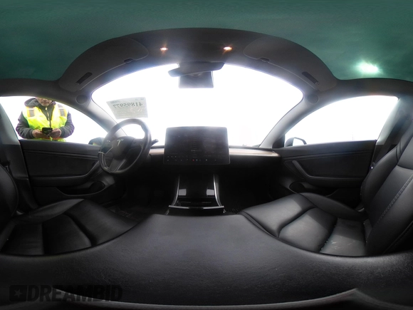 2019 Tesla Model 3 Mid Range with VIN 5YJ3E1EA2KF395549, listed as a IAAI auction lot 41895977 with 97,108 mi miles and . Bid and sale history available at carsss.com. Image 20.