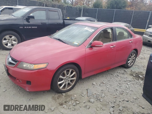 2007 Acura TSX Navi with VIN JH4CL96917C015984, listed as a Copart auction lot 77251314 with 265,334 mi miles and Non Repairable. Bid and sale history available at carsss.com. Image 1.