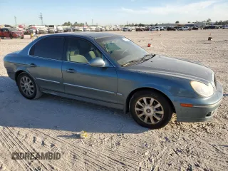 2005 Hyundai Sonata GLS with VIN KMHWF35H45A106280, listed as a Copart auction lot 76607674 with 191,576 mi miles and Salvage Title. Bid and sale history available at carsss.com. Image 4.