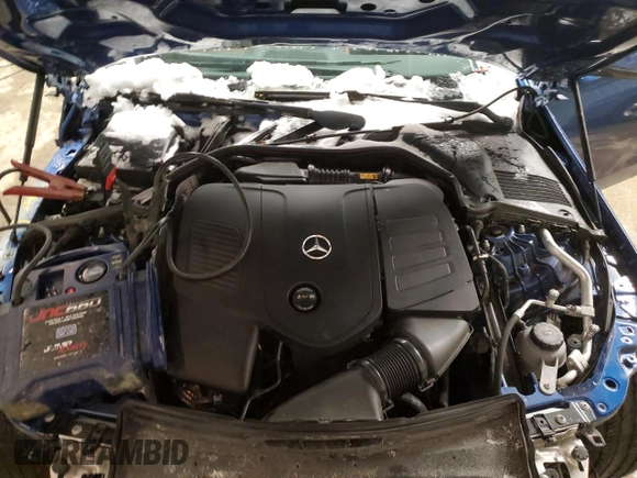 2024 Mercedes-Benz C 300 with VIN W1KAF4HBXRR158103, listed as a Copart auction lot 45089885 with Not Provided miles and Salvage Title. Bid and sale history available at DreamBid. Image 11.
