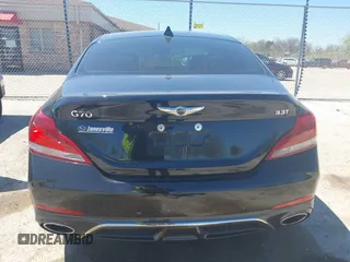 2019 Genesis G70 Advanced z VIN KMTG54LE3KU017600, wystawiony jako IAAI lot #42207355 z przebiegiem 58 407 mil mil oraz . Historia ofert i sprzedaży dostępna na DreamBid. Obrazek 16.