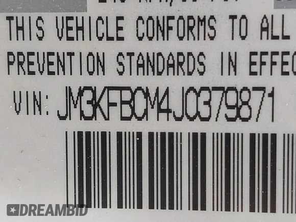 2018 Mazda CX-5 Touring z VIN JM3KFBCM4J0379871, wystawiony jako IAAI lot #41865130 z przebiegiem 48 674 mil mil oraz . Historia ofert i sprzedaży dostępna na DreamBid. Obrazek 9.