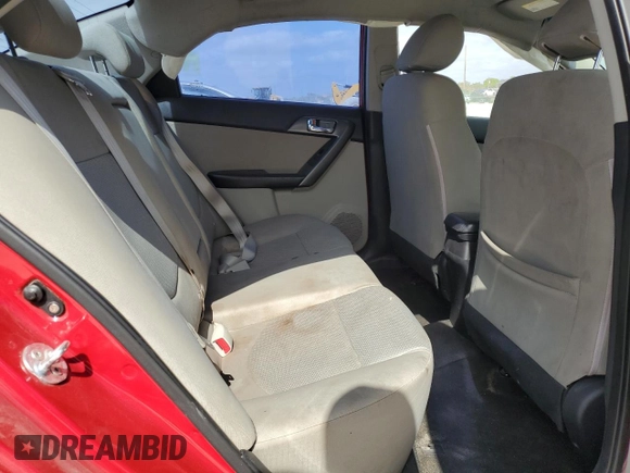 2013 Kia Forte EX with VIN KNAFU4A28D5736339, listed as a Copart auction lot 53665065 with 195,947 mi miles and Salvage Title. Bid and sale history available at carsss.com. Image 10.