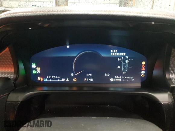 2020 Lincoln Aviator Black Label with VIN 5LM5J9XC6LGL01352, listed as a Copart auction lot 84290214 with 71,182 mi miles and Salvage title. Bid and sale history available at DreamBid. Image 9.