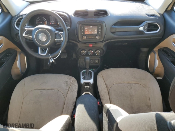 2016 Jeep Renegade Sport with VIN ZACCJAAT7GPE29276, listed as a Copart auction lot 43460375 with 130,826 mi miles and Salvage Title. Bid and sale history available at carsss.com. Image 8.