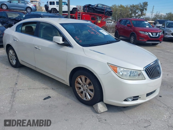 2013 Buick LaCrosse Leather с VIN 1G4GC5ERXDF257286, выставлен на аукционе IAAI как лот 41682197 с пробегом 196 015 миль миль и . История ставок и продаж доступна на DreamBid. Изображение 1.