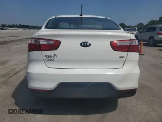 2016 Kia Rio LX with VIN KNADM4A36G6557926, listed as a Copart auction lot 69578864 with 137,404 mi miles and Salvage Title. Bid and sale history available at DreamBid. Image 6.