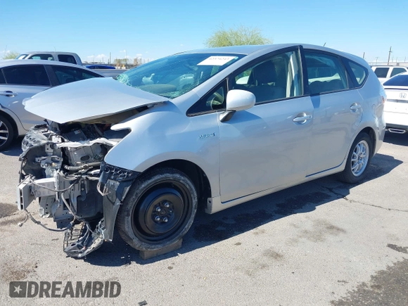 2014 Toyota Prius Two with VIN JTDZN3EU5EJ008179, listed as a IAAI auction lot 42374243 with Not provided miles and . Bid and sale history available at DreamBid. Image 18.