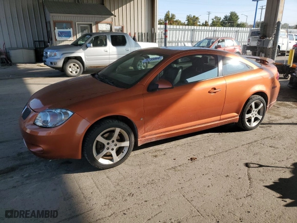 2007 Pontiac G5 GT with VIN 1G2AN15B477194401, listed as a Copart auction lot 76735864 with 145,146 mi miles and Salvage Title. Bid and sale history available at carsss.com. Image 1.