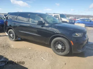 2022 Dodge Durango Pursuit with VIN 1C4SDJFT8NC192407, listed as a Copart auction lot 44064085 with 17,807 mi miles and Salvage title. Bid and sale history available at DreamBid. Image 4.
