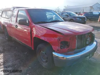 2005 Chevrolet Colorado Z85 with VIN 1GCCS198158111672, listed as a IAAI auction lot 41819150 with 138,461 mi miles. Bid and sale history available at carsss.com. Image 1.