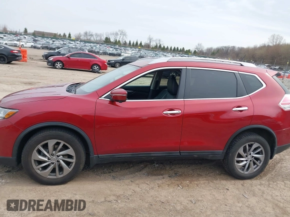 2015 Nissan Rogue SL z VIN 5N1AT2MV4FC811459, wystawiony jako IAAI lot #42061750 z przebiegiem 79 592 mil mil oraz . Historia ofert i sprzedaży dostępna na DreamBid. Obrazek 14.