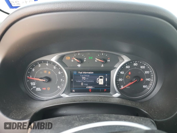 2022 GMC Terrain SLE z VIN 3GKALMEV5NL172353, wystawiony jako Copart lot #74678974 z przebiegiem 41 693 mil mil oraz Szkoda całkowita • Salvage title. Historia ofert i sprzedaży dostępna na DreamBid. Obrazek 9.