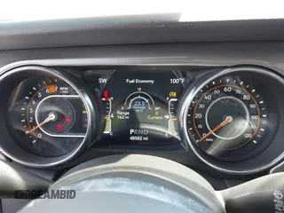 2021 Jeep Wrangler Unlimited Sahara with VIN 1C4HJXEN9MW681422, listed as a IAAI auction lot 42563426 with 48,582 mi miles and . Bid and sale history available at DreamBid. Image 7.