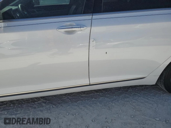 2017 Genesis G80 3.8L with VIN KMHGN4JE6HU193658, listed as a Copart auction lot 80803104 with Not Provided miles and Salvage Title. Bid and sale history available at DreamBid. Image 12.