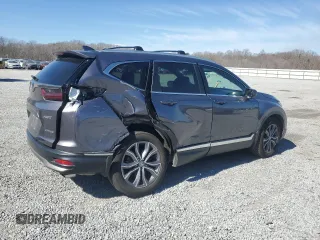 2021 Honda CR-V Touring with VIN 5J6RW2H99ML016927, listed as a Copart auction lot 47052515 with 48,535 mi miles and Salvage Title. Bid and sale history available at carsss.com. Image 3.