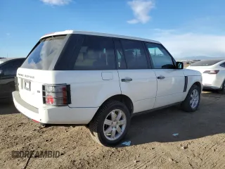 2008 Land Rover Range Rover HSE with VIN SALMF154X8A267890, listed as a Copart auction lot 46231585 with 186,558 mi miles and Clean Title. Bid and sale history available at DreamBid. Image 3.