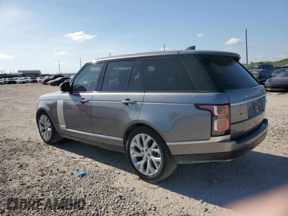 2022 Land Rover Range Rover Westminster with VIN SALGS2RU5NA466995, listed as a Copart auction lot 76800083 with 14,947 mi miles and Clean title. Bid and sale history available at DreamBid. Image 2.