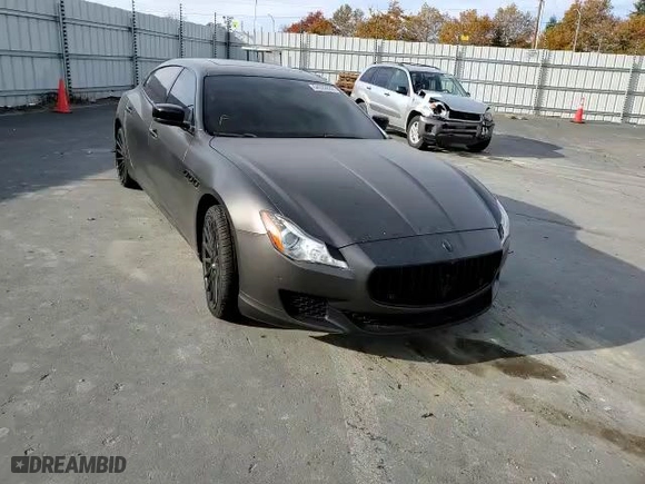 2015 Maserati Quattroporte S Q4 with VIN ZAM56RRA0F1131545, listed as a Copart auction lot 68528632 with 54,253 mi miles. Bid and sale history available at carsss.com. Image 10.