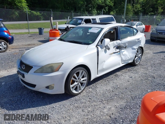 2007 Lexus IS 250 with VIN JTHBK262X72032149, listed as a IAAI auction lot 42253966 with 169,700 mi miles and . Bid and sale history available at DreamBid. Image 21.