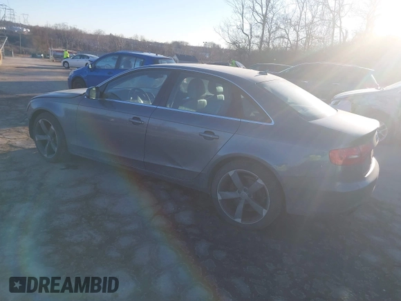 2013 Audi A4 Premium Plus with VIN WAUEFAFL3DN047850, listed as a IAAI auction lot 41451667 with 132,967 mi miles and . Bid and sale history available at DreamBid. Image 3.