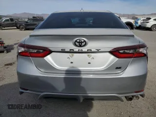 2024 Toyota Camry SE with VIN 4T1S11AK4RU245350, listed as a Copart auction lot 87650885 with 7,475 mi miles and Salvage Title. Bid and sale history available at carsss.com. Image 6.