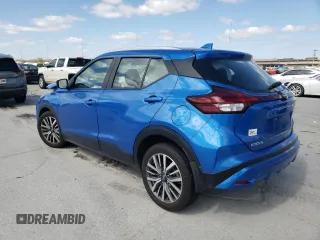 2024 Nissan Kicks SV with VIN 3N1CP5CV1RL480372, listed as a Copart auction lot 48976995 with 24,419 mi miles and Salvage Title. Bid and sale history available at carsss.com. Image 2.