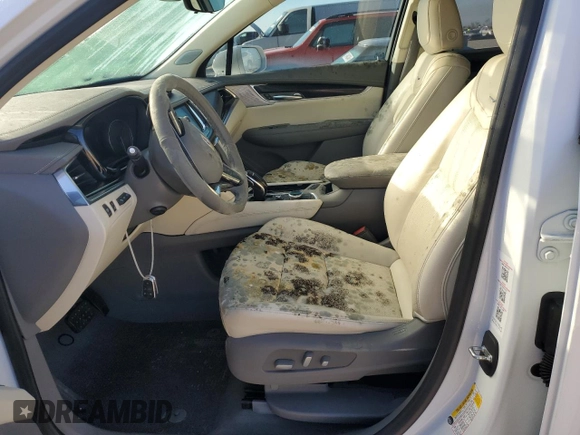 2020 Cadillac XT6 FWD Premium Luxury with VIN 1GYKPCRS9LZ105835, listed as a Copart auction lot 77072234 with 0 mi miles and Non Repairable. Bid and sale history available at carsss.com. Image 7.