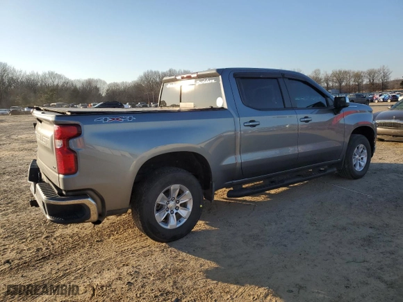 2019 Chevrolet Silverado 1500 LT with VIN 1GCPYDEK5KZ328182, listed as a Copart auction lot 87944915 with 133,476 mi miles and Salvage Title. Bid and sale history available at carsss.com. Image 3.